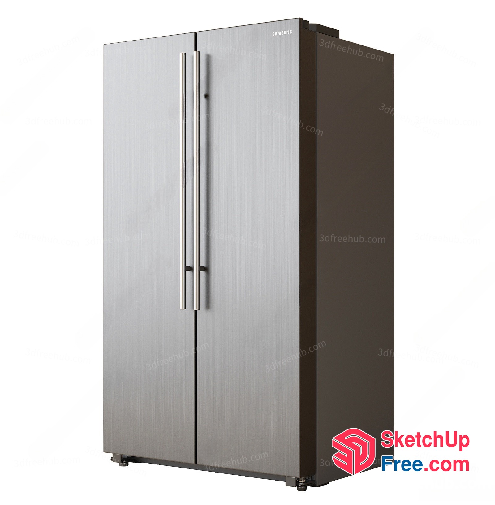 Modern Refrigerator Unit 3D SketchUp File