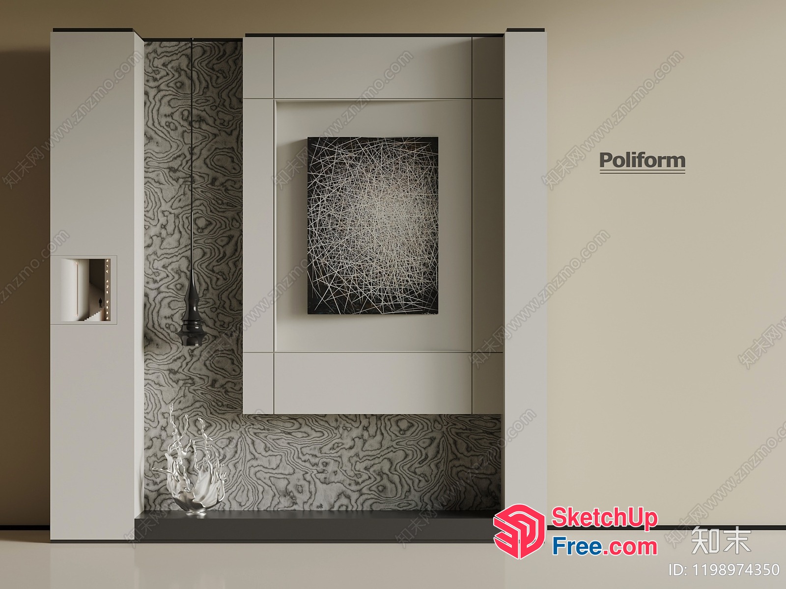 Minimalist Style Modern Home Decor 3D SketchUp File