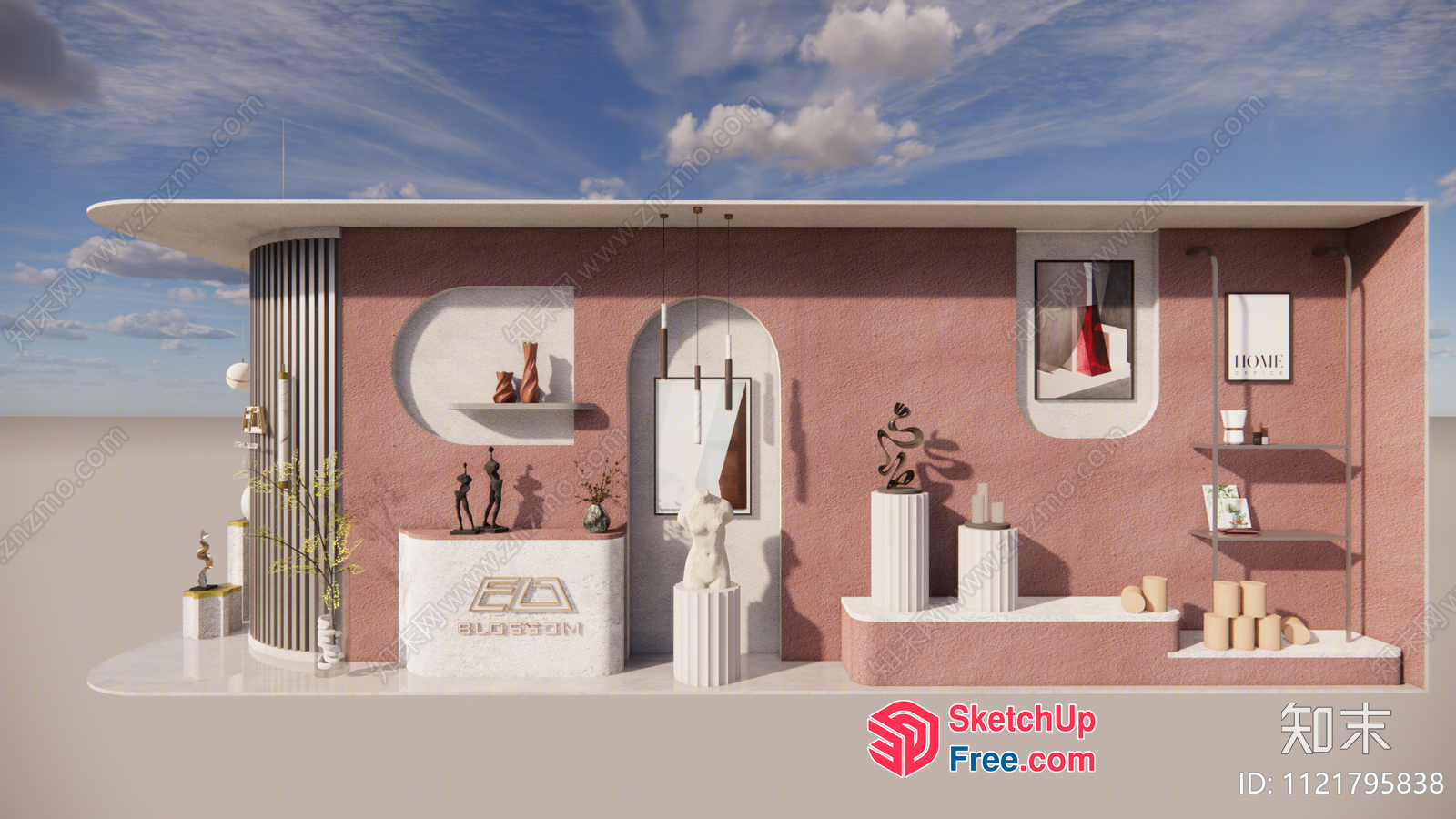 Modern European Style Home Decor Collection 3D SketchUp File
