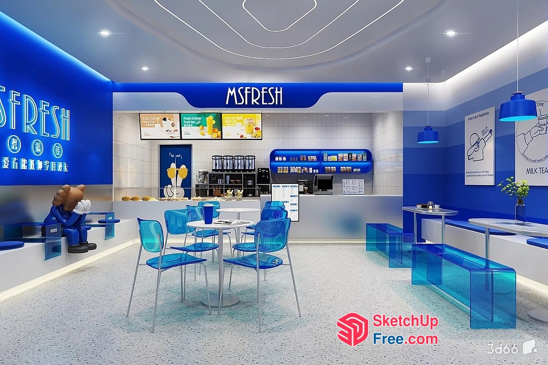 Msfresh Interior Design 3D SketchUp File