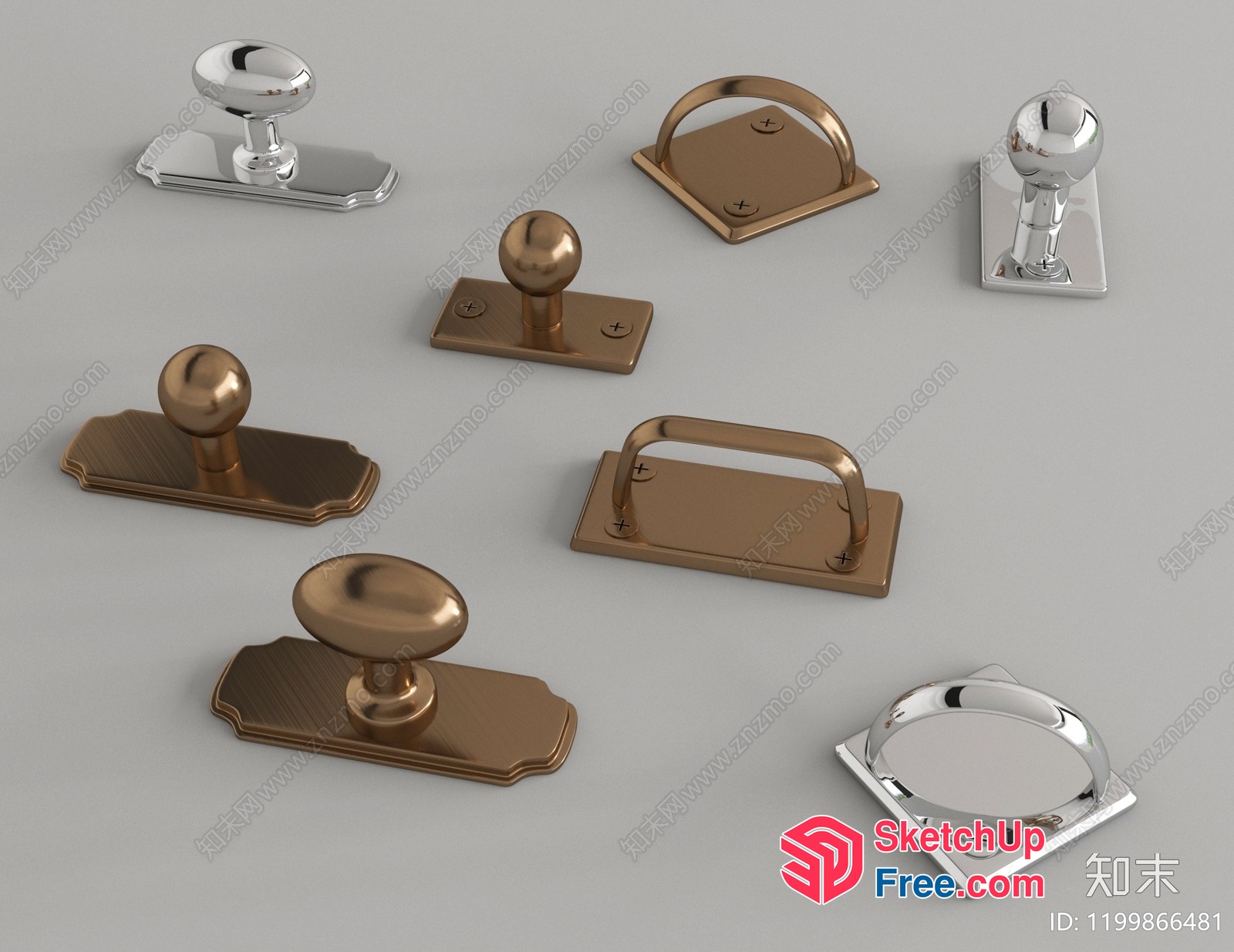 Hardware Collection 3D SketchUp File