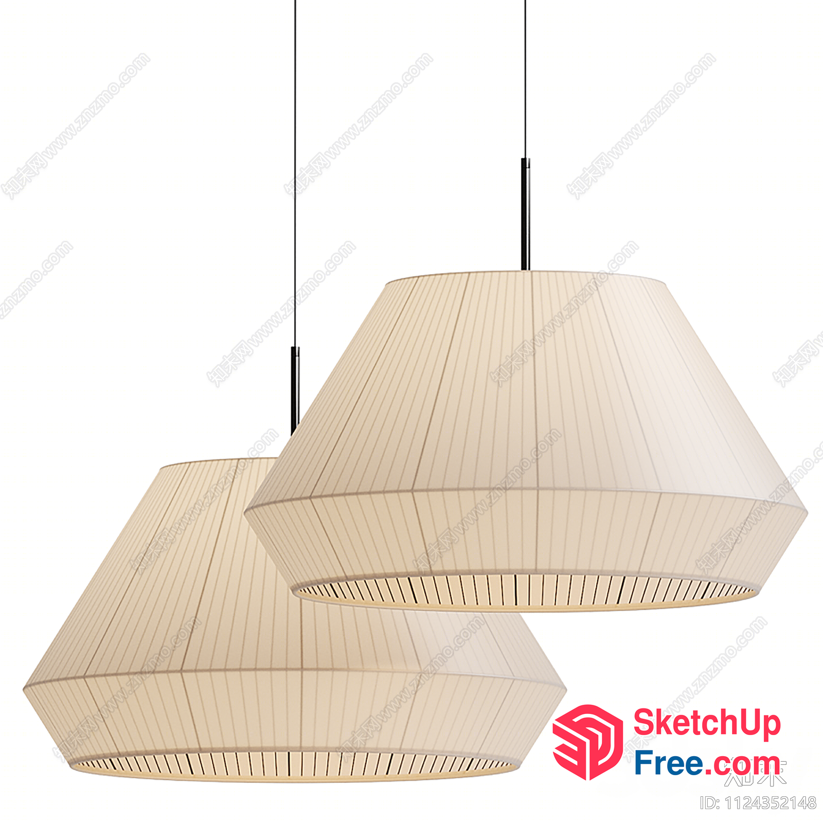 Elegant Hanging Lamps For A Sophisticated Ambiance 3D SketchUp File