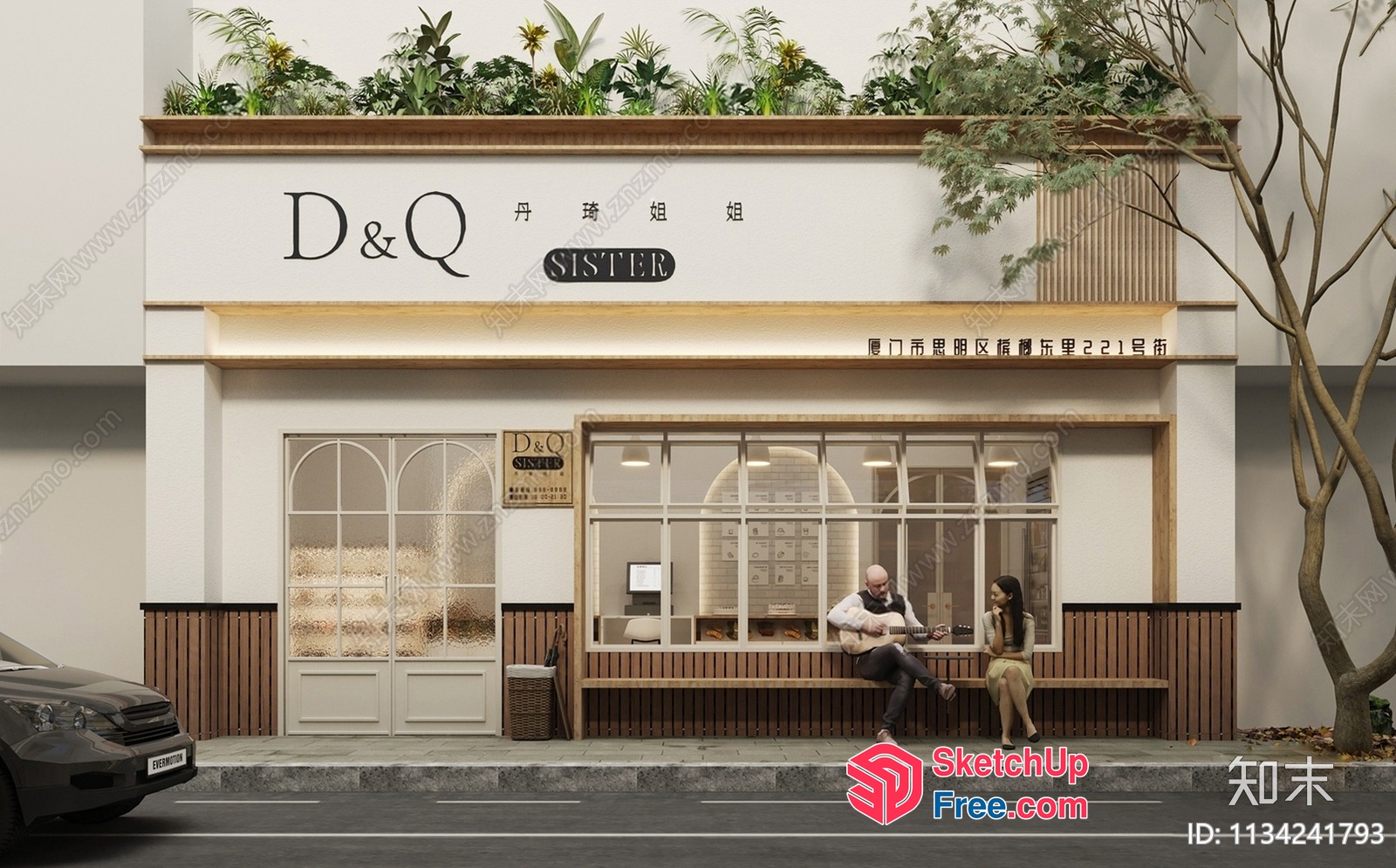 D&Q Sister 3D SketchUp File