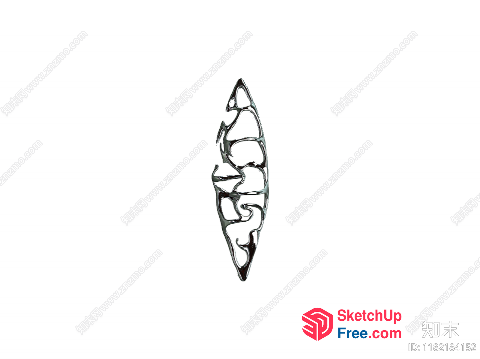 A Decorative Piece Of Art 3D SketchUp File