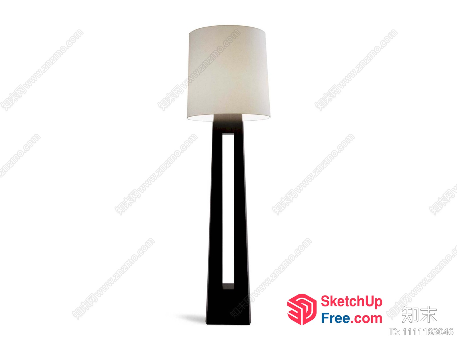 Contemporary Minimalist Floor Lamp Design 3D SketchUp File