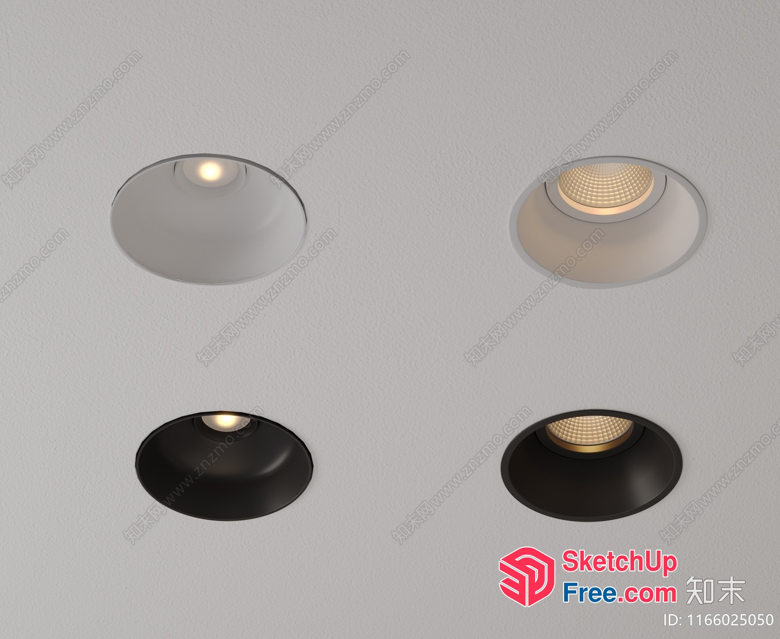 Ceiling Light Fixtures For Various Interior Design Styles 3D SketchUp File