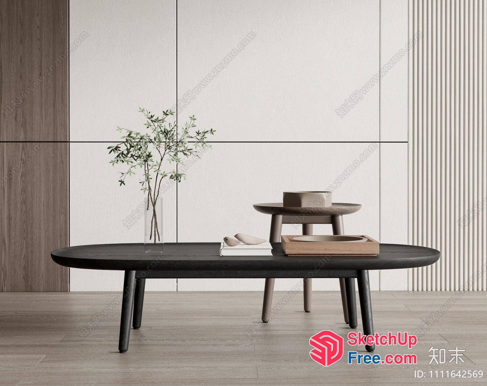 Modern Minimalist Interior Design 3D SketchUp File