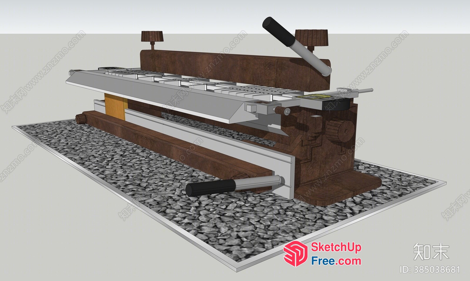 Ancient Roman Siege Engine 3D SketchUp File