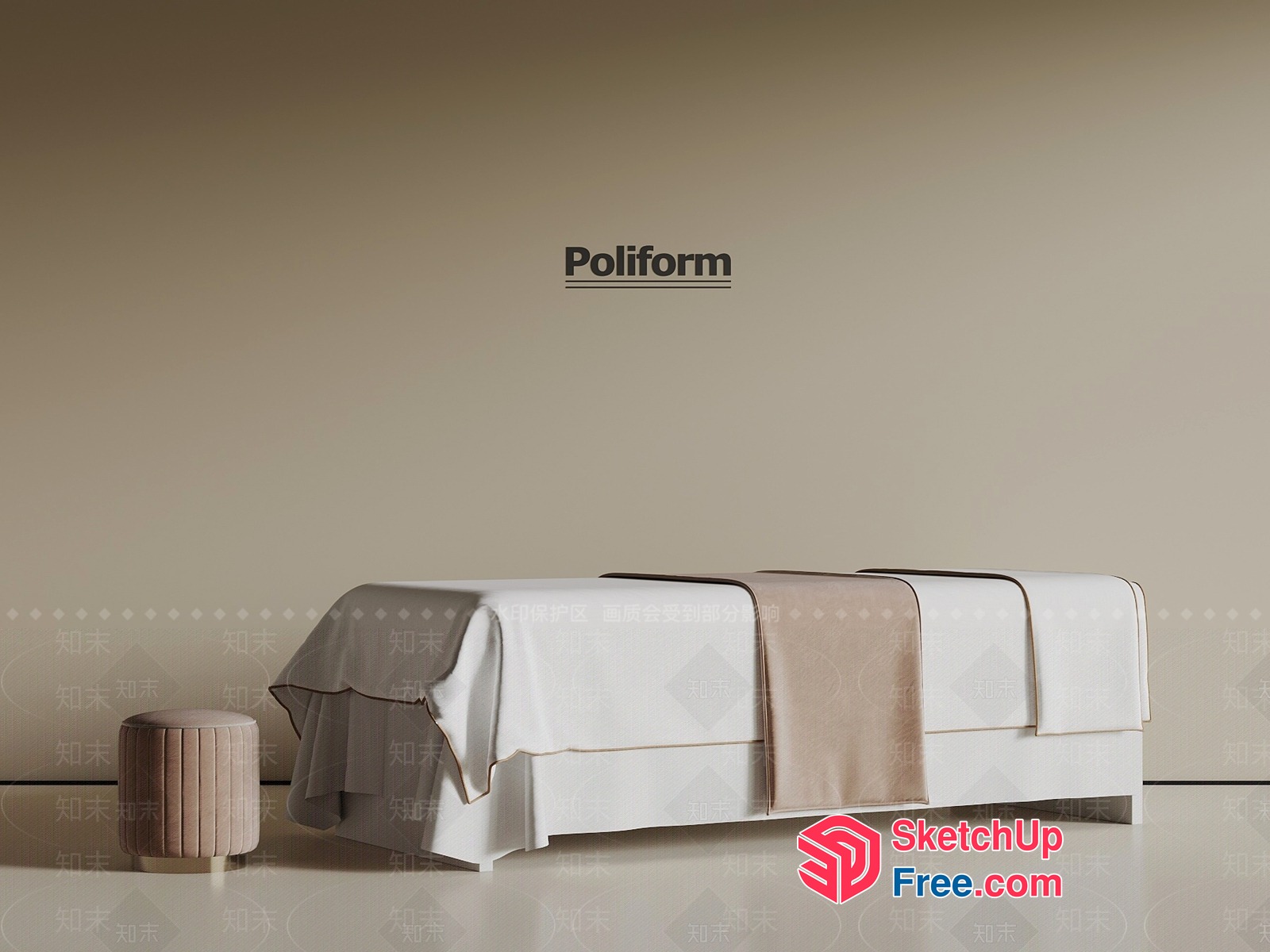 Poliform Interior Design 3D SketchUp File