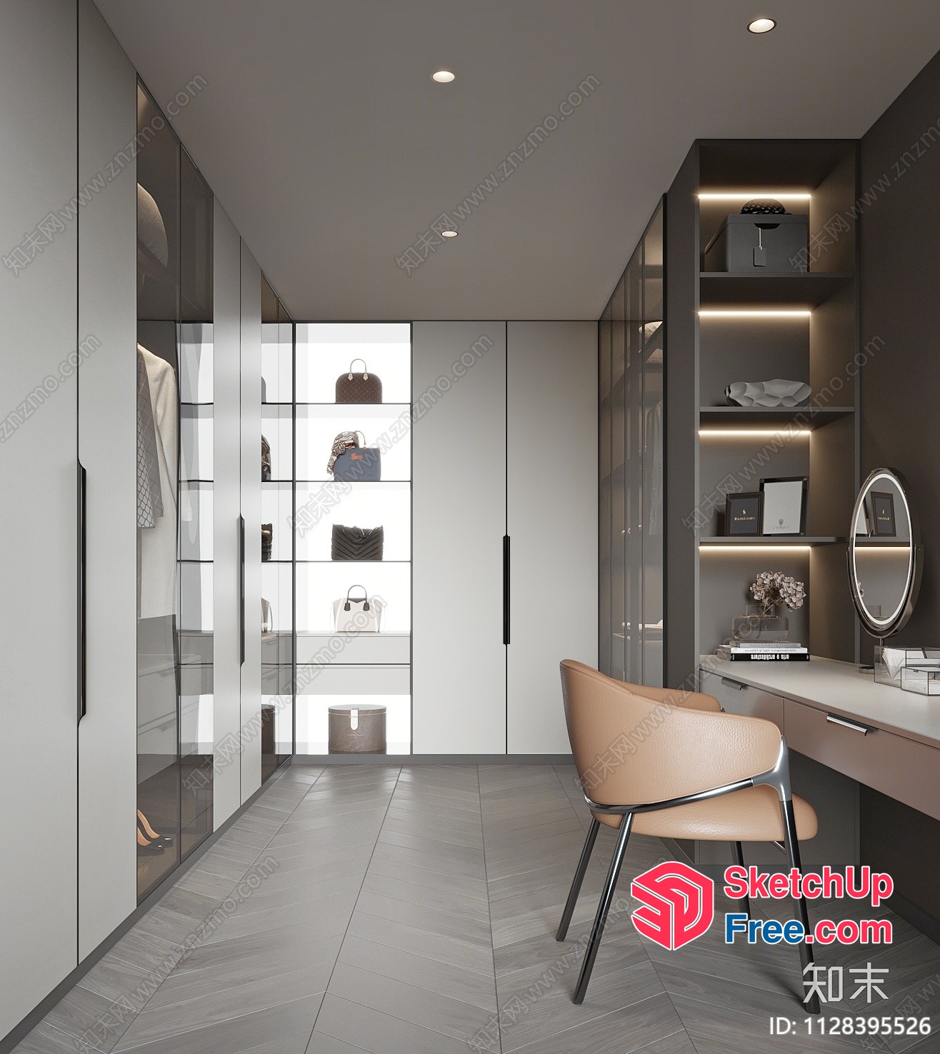 Modern Minimalist Home Decor With Sleek Furniture And Lighting 3D SketchUp File