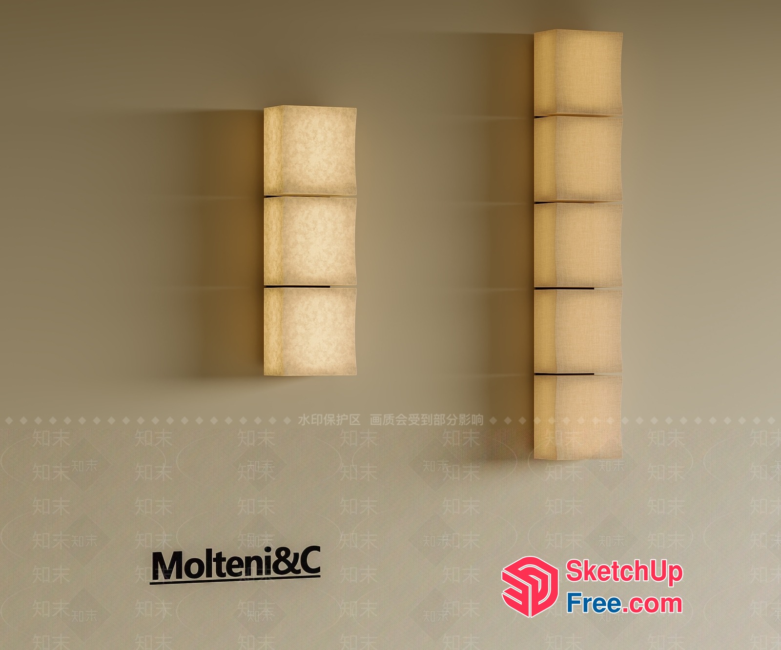 Molteni&C Villa Exterior 3D SketchUp File