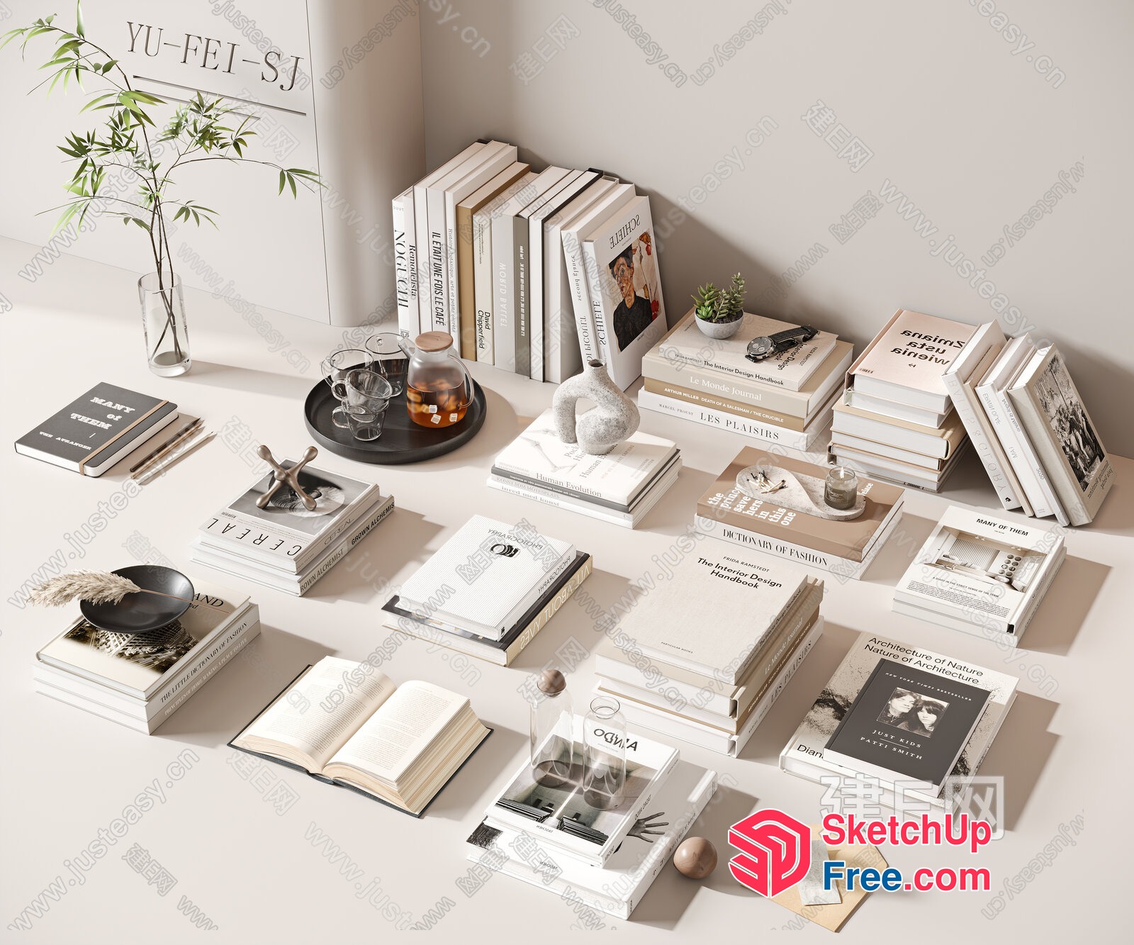 Minimalist Interior Design Inspiration 3D SketchUp File