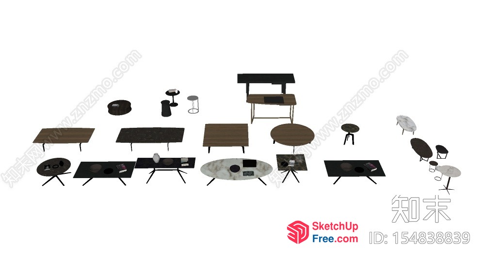 Modern Furniture Collection 3D SketchUp File
