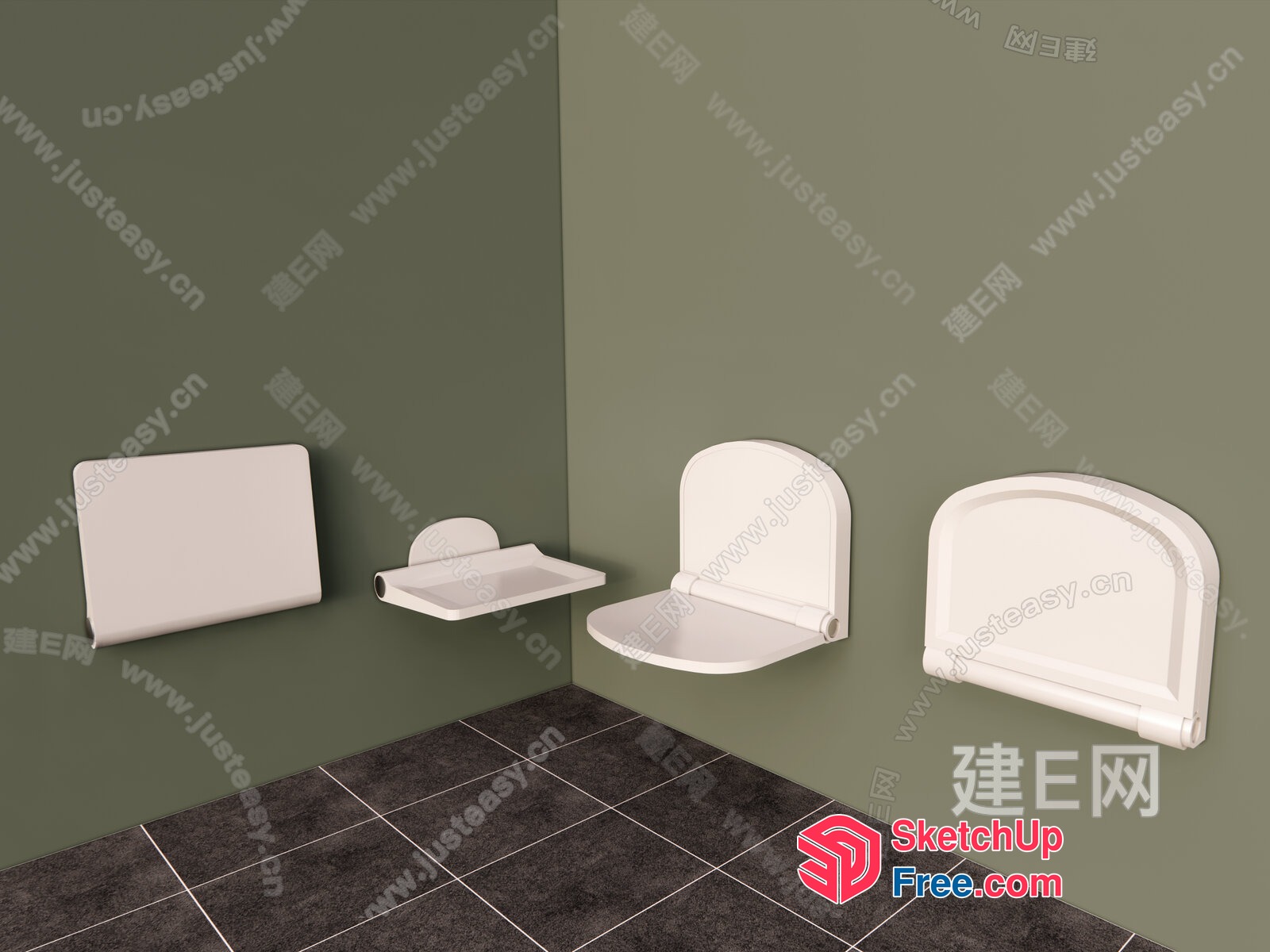 Bathroom Fixtures Collection 3D SketchUp File