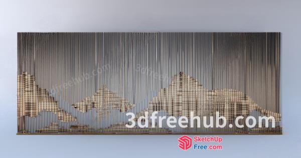 Architectural Design Of Modern City Buildings 3D SketchUp File