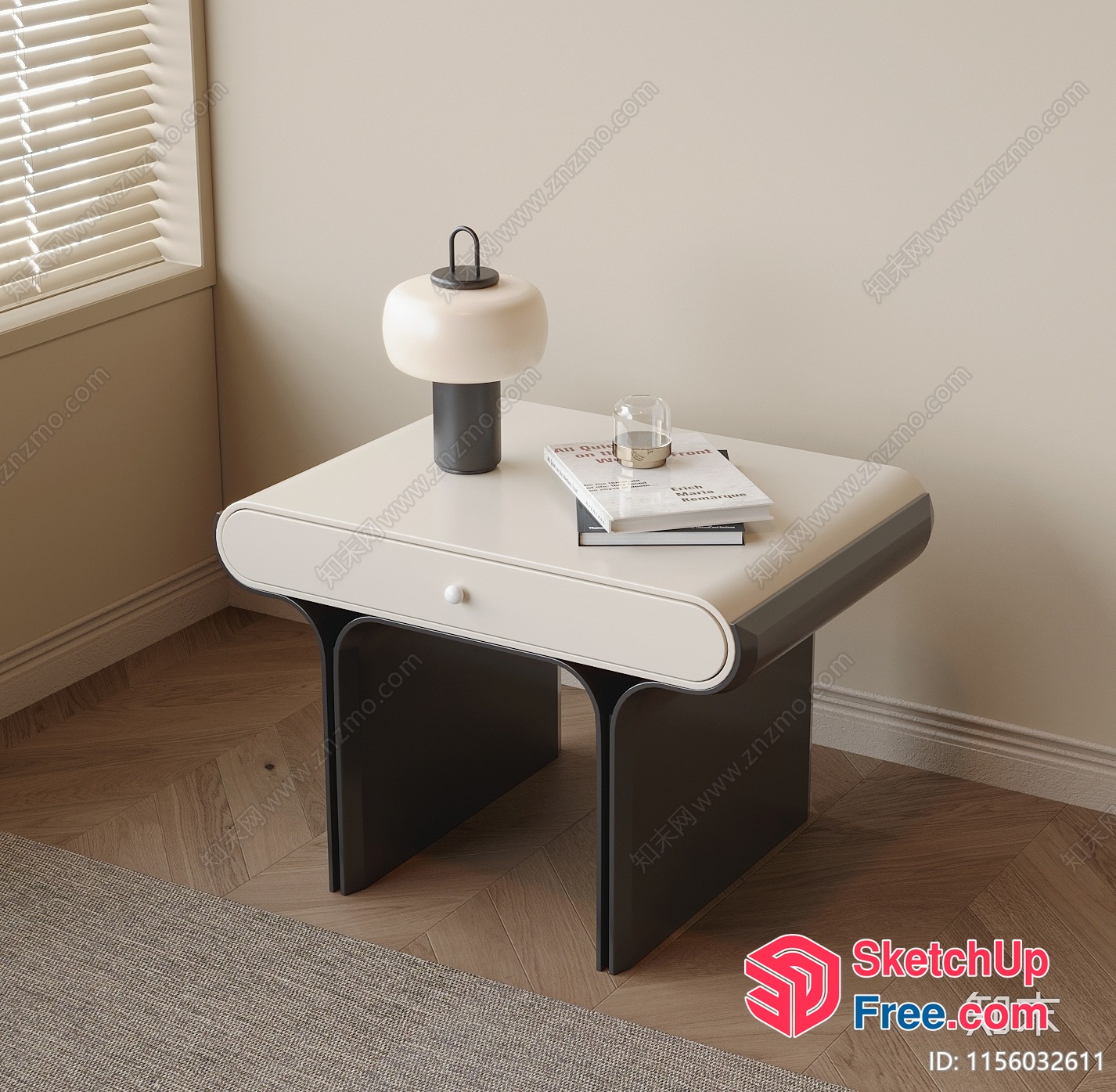 Minimalist Scandinavian Style Furniture In A Neutral Color Scheme 3D SketchUp File