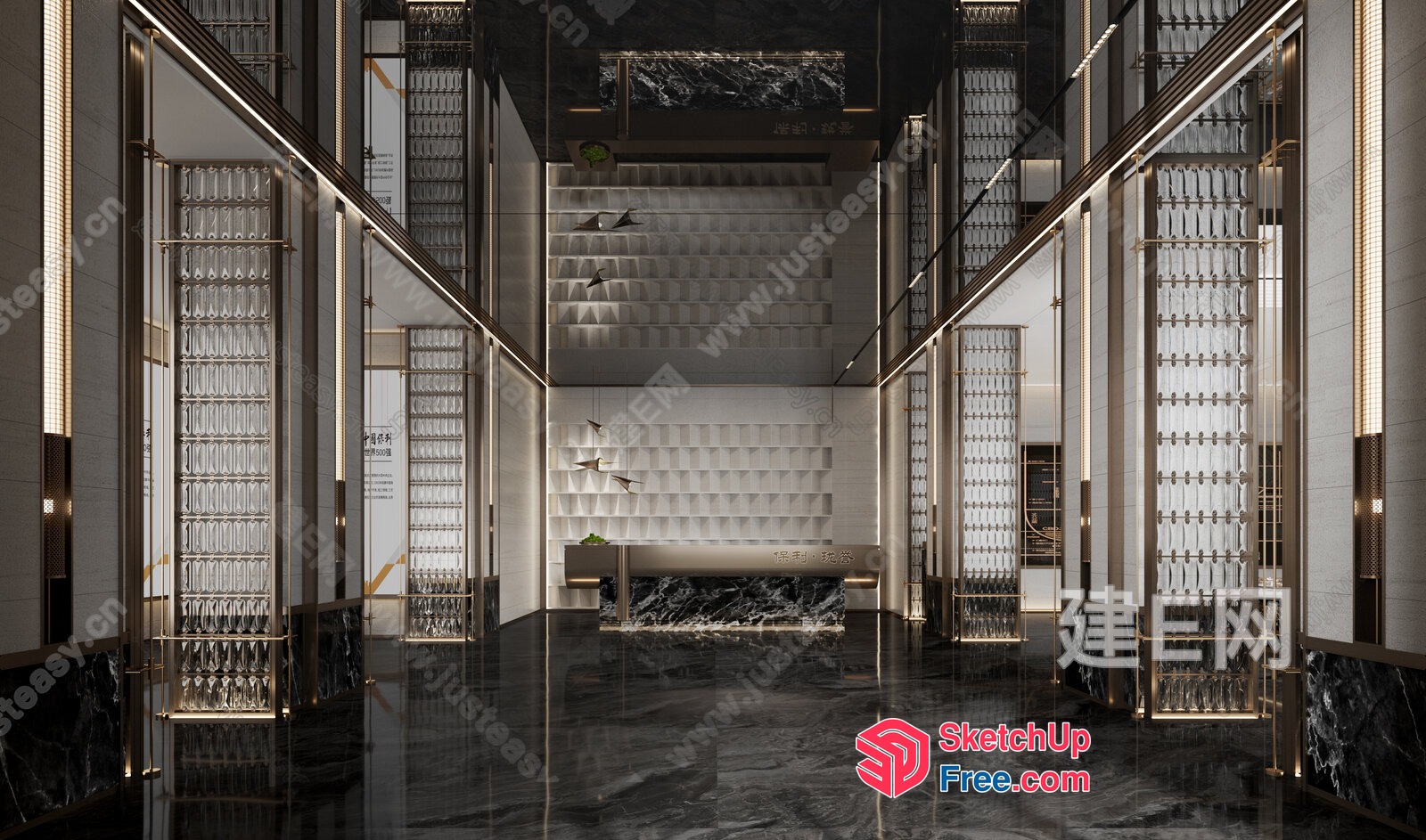 Luxurious Modern Interior Design 3D SketchUp File