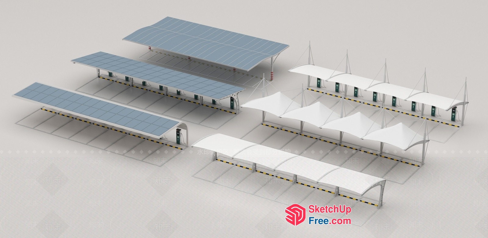 Commercial Street Cladding 3D SketchUp File