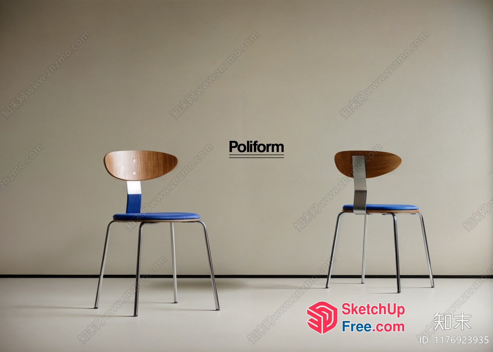 Poliform Chairs 3D SketchUp File