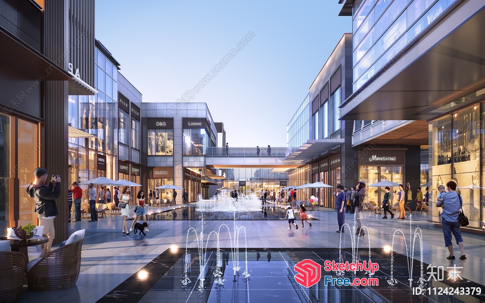 Commercial Street Cladding 3D SketchUp File