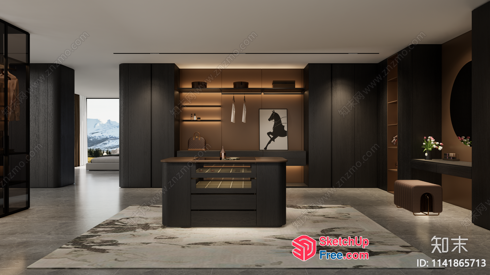 Modern Luxury Interior Design 3D SketchUp File
