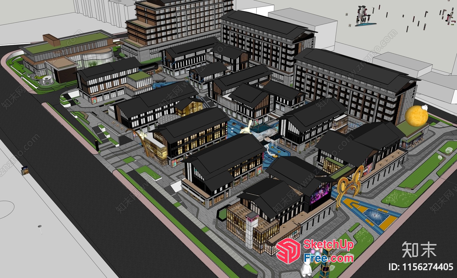 Commercial Street Cladding 3D SketchUp File