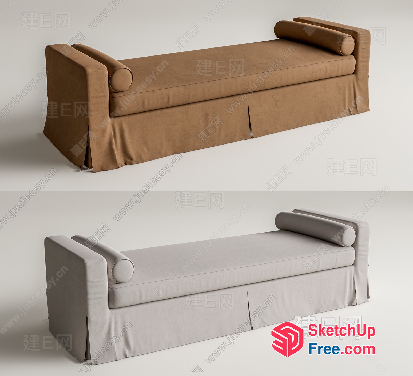 Simple, Elegant, And Versatile Sofa Design 3D SketchUp File