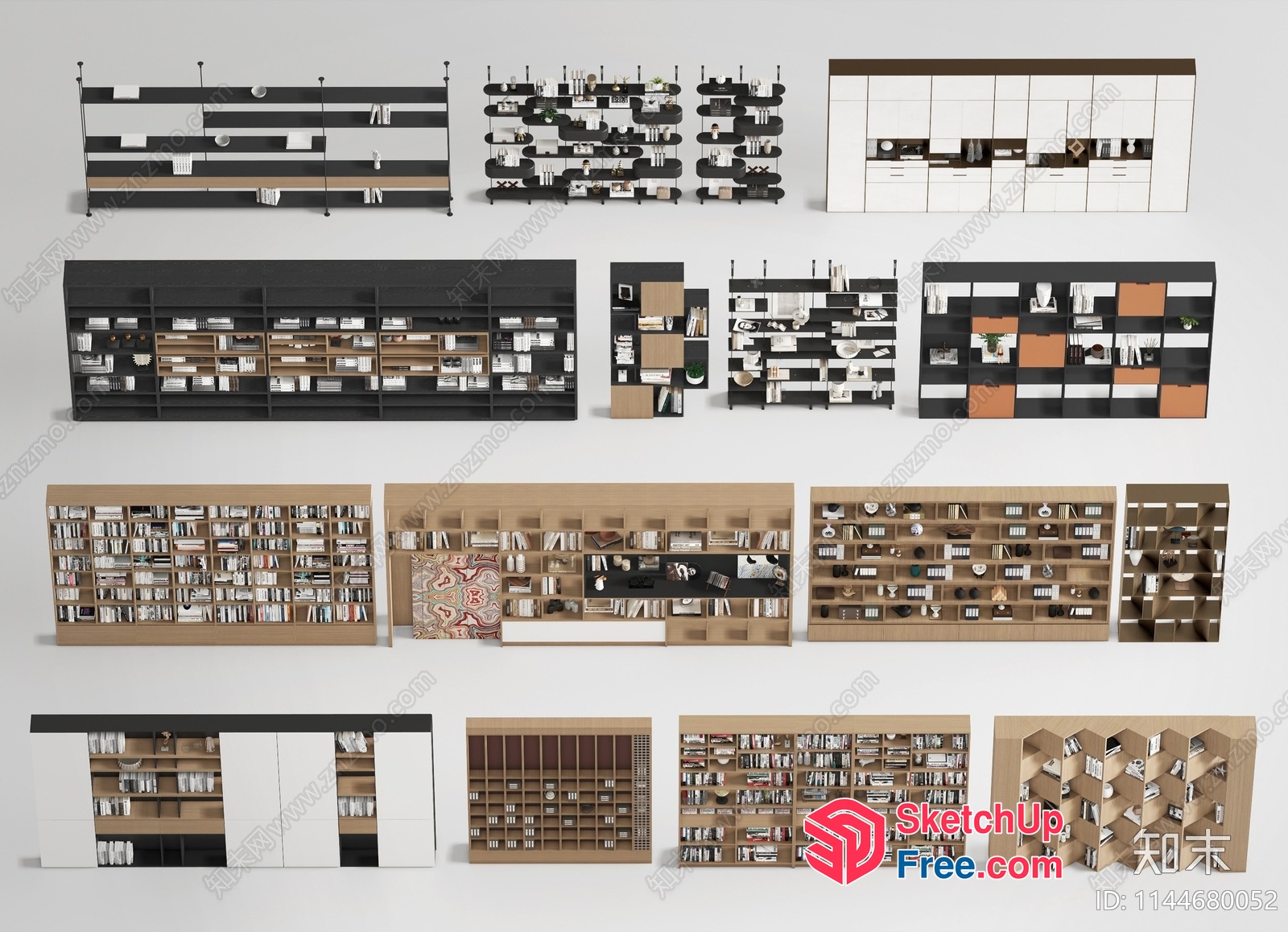 Modern Furniture Collection For Home And Office 3D SketchUp File