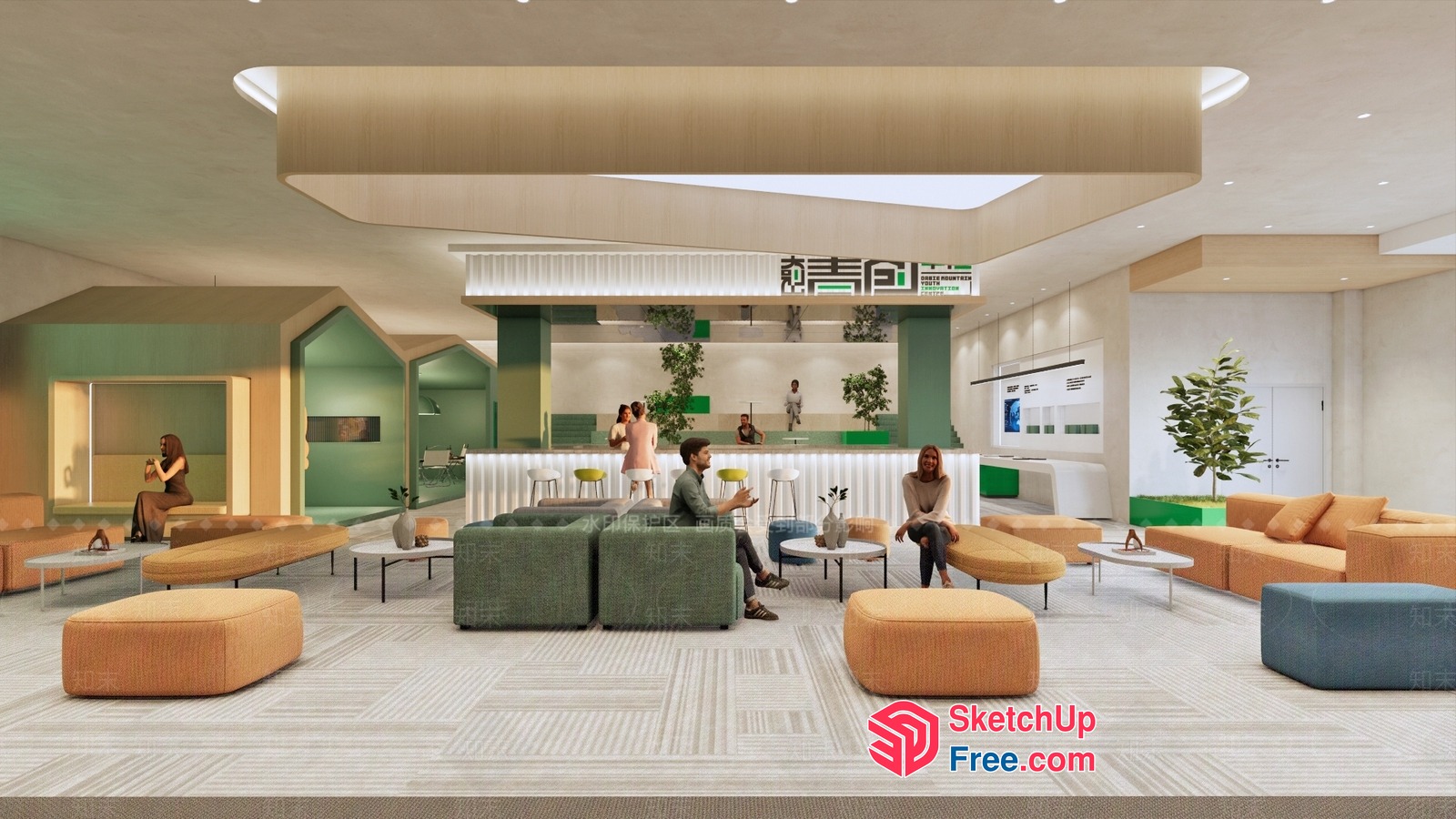 Modern And Minimalist Interior Design 3D SketchUp File