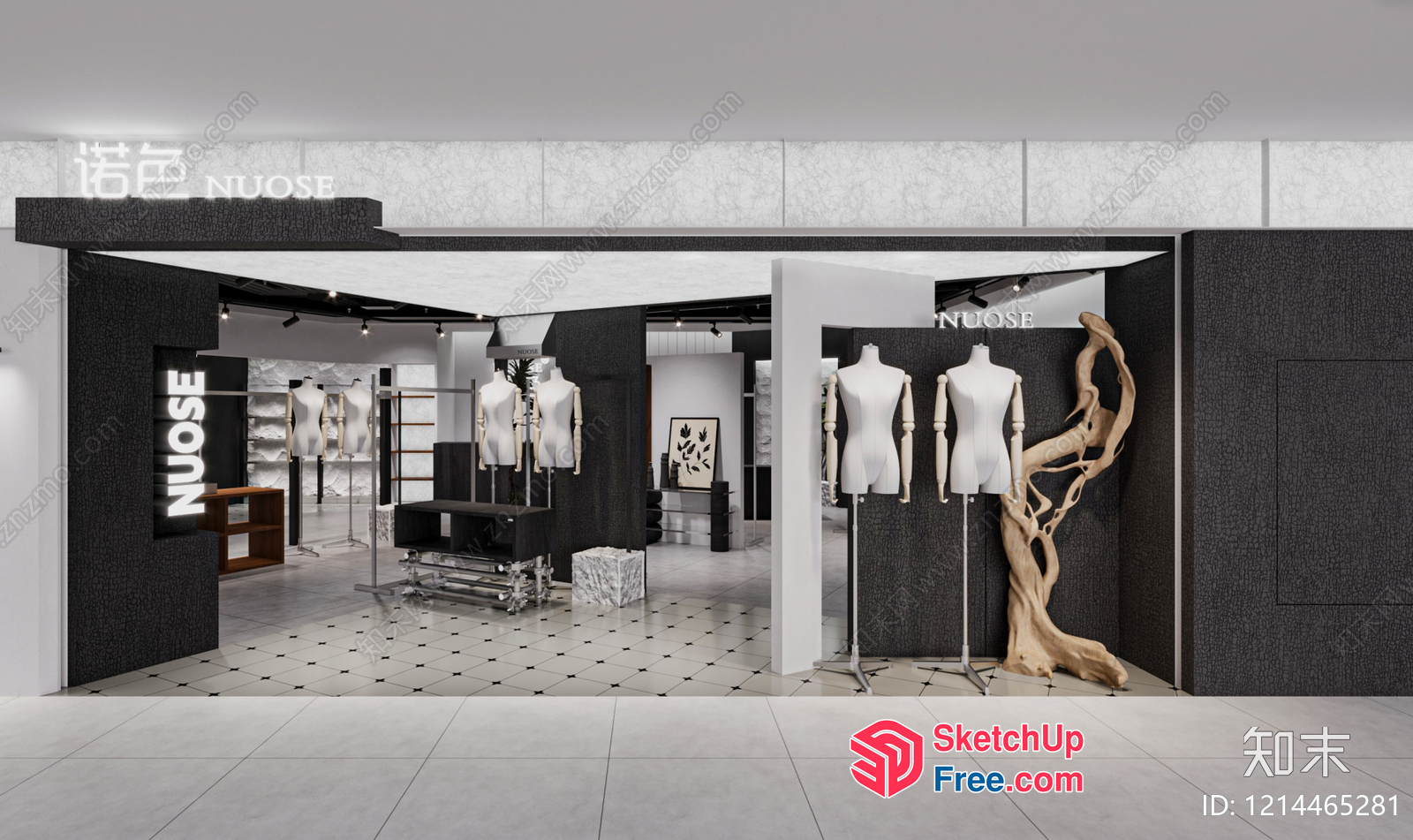 Modern Fashionable Interior Design 3D SketchUp File