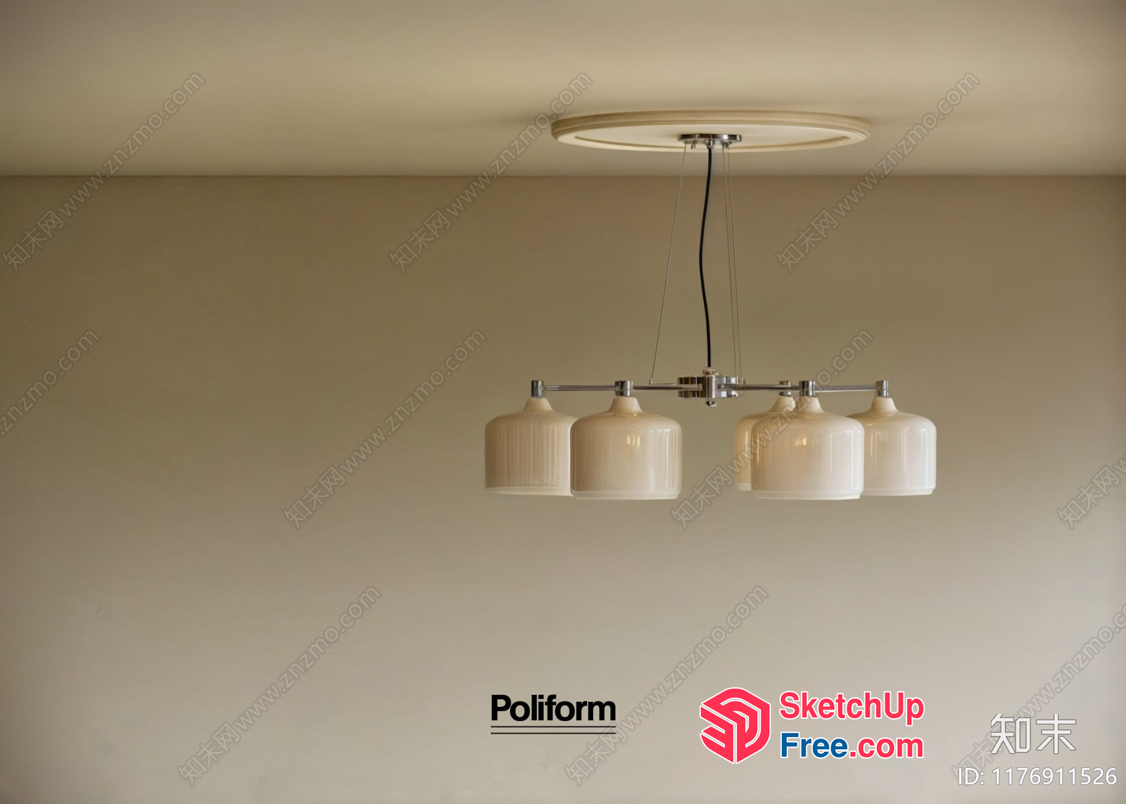 Elegant Light Fixture For Dining Room 3D SketchUp File