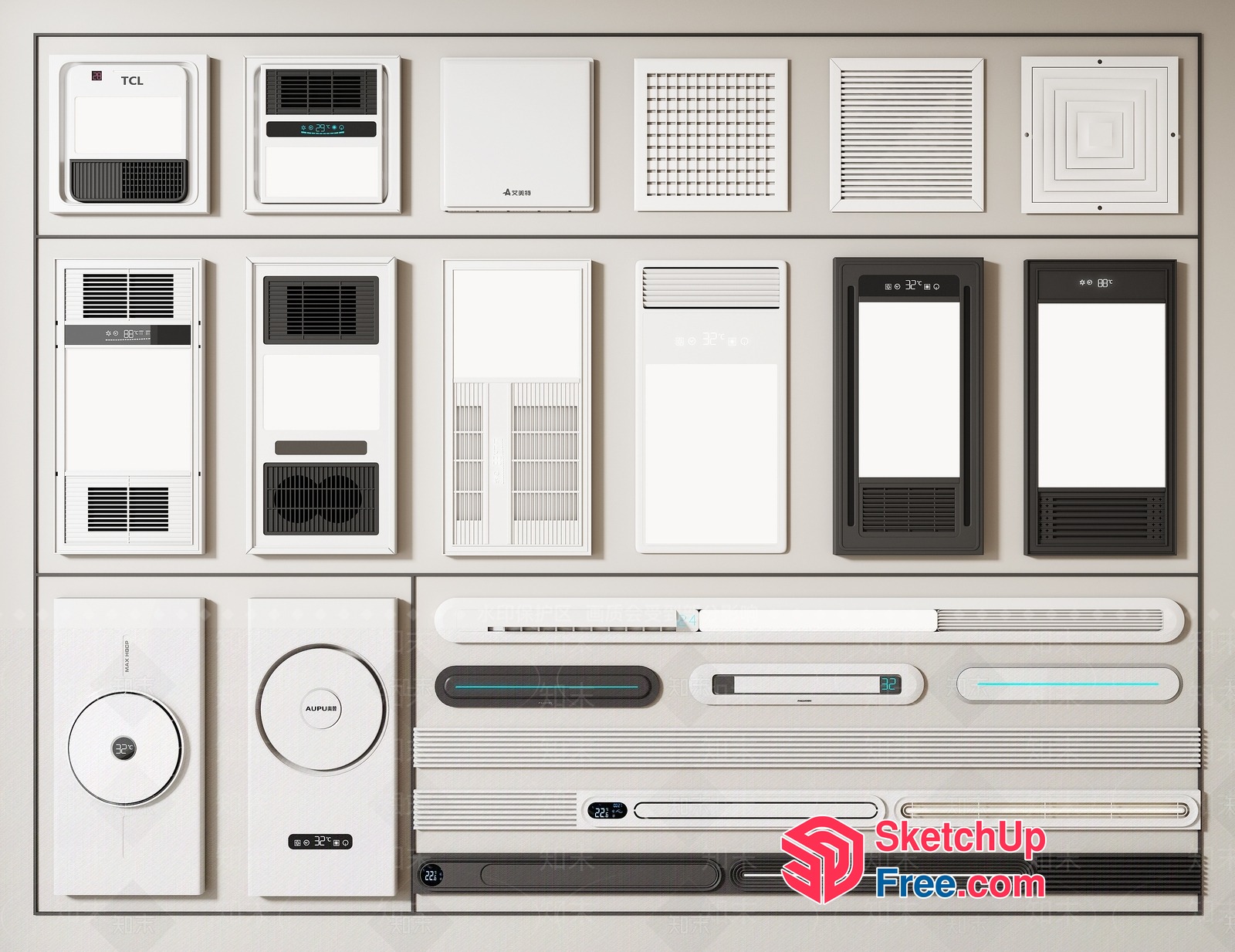 Modern Home Decor Collection 3D SketchUp File
