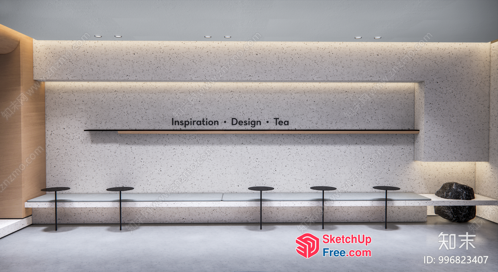 Minimalist Modern Interior Design 3D SketchUp File