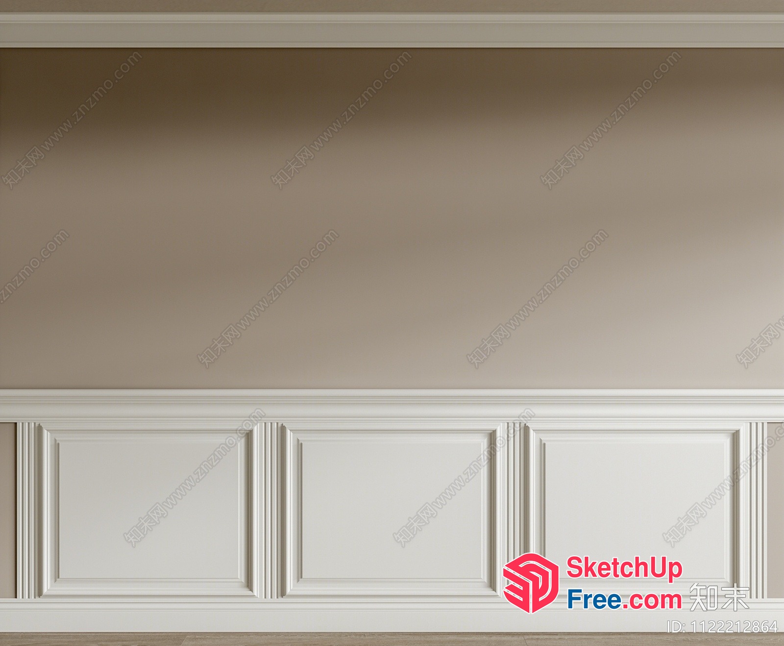 Classic Moulding Design 3D SketchUp File