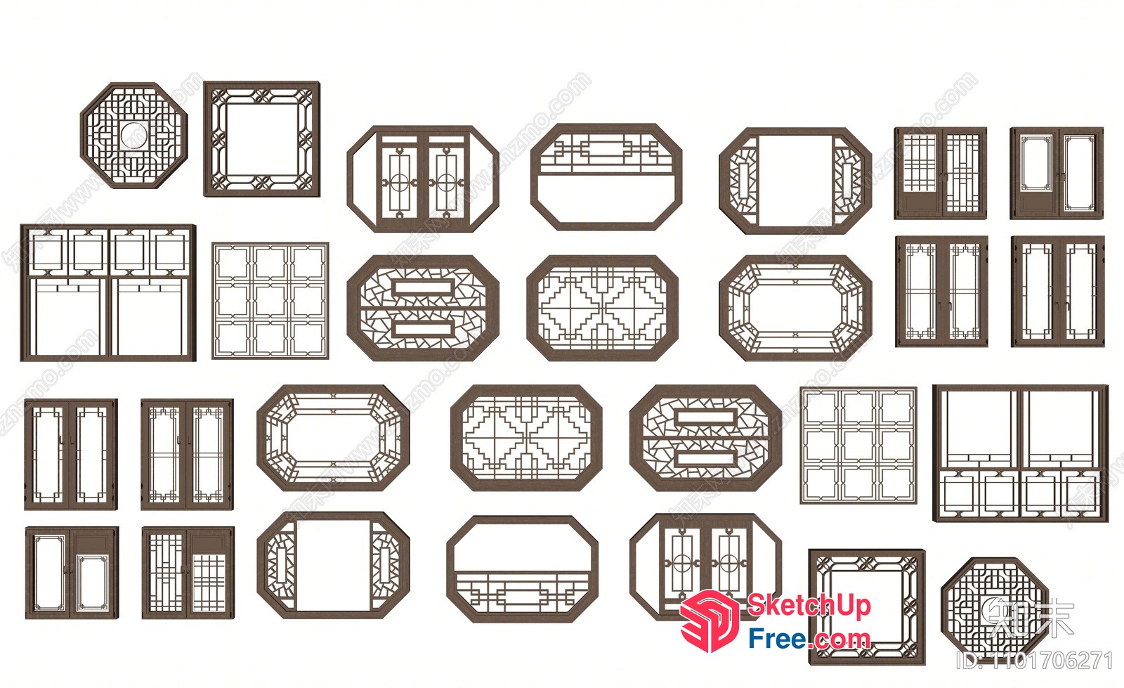 Various Architectural Designs For Buildings And Interiors 3D SketchUp File