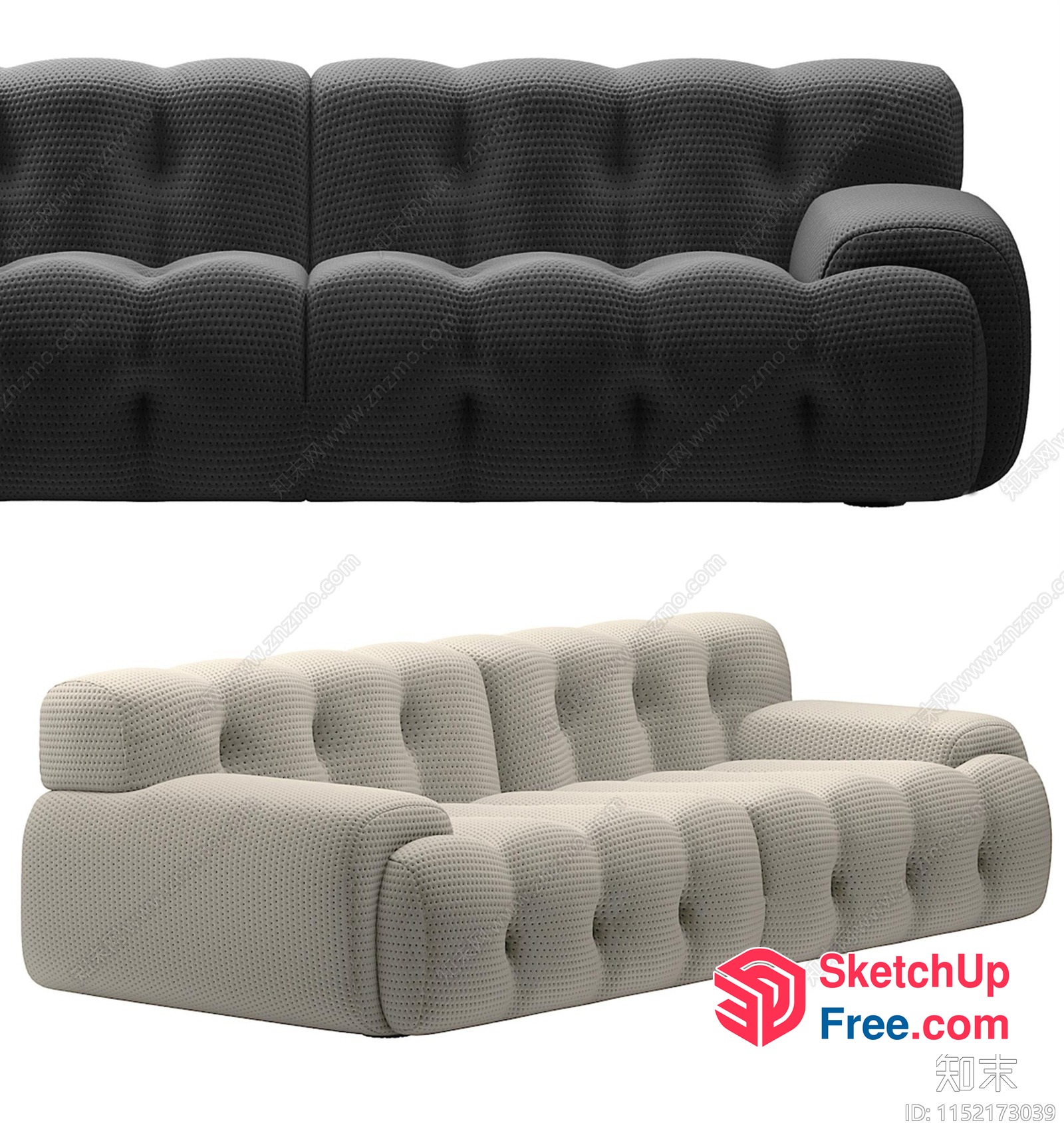 Modern Sofa Furniture 3D SketchUp File