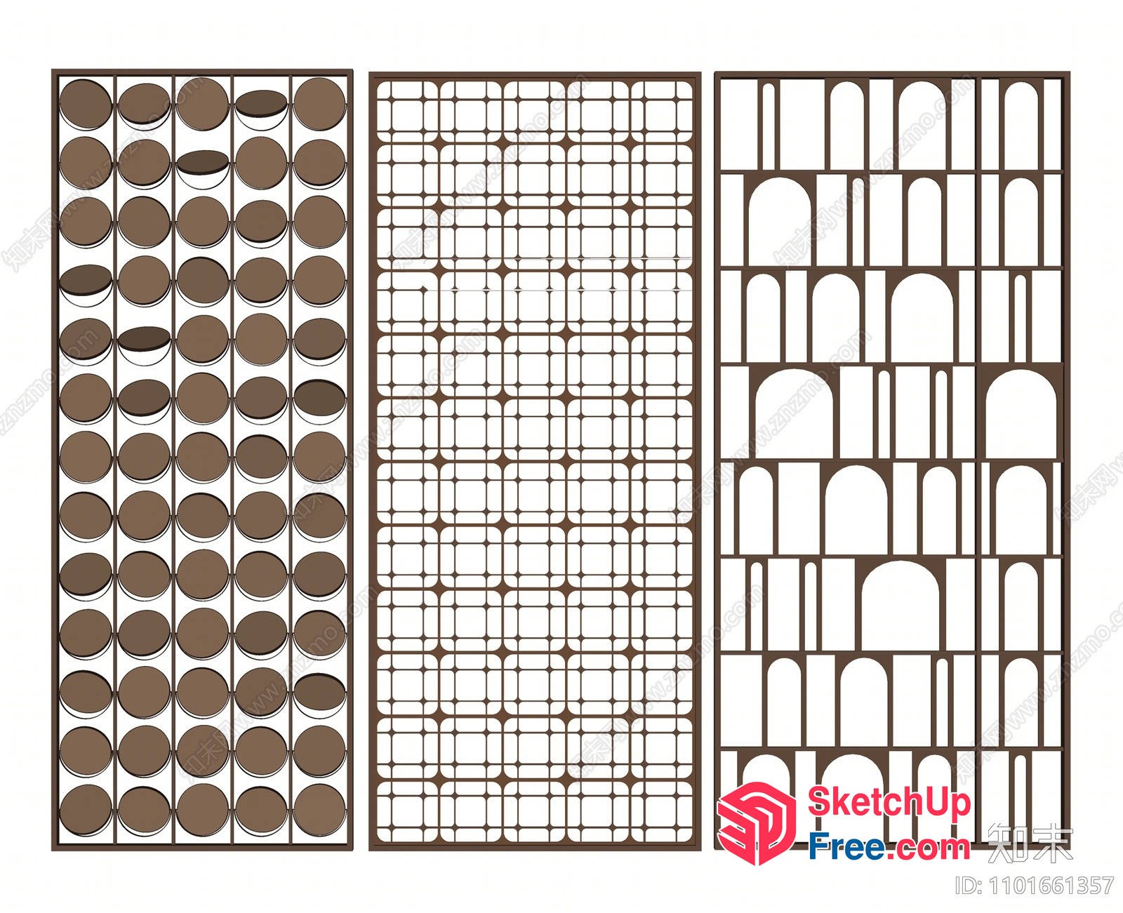 Decorative Window Screen 3D SketchUp File