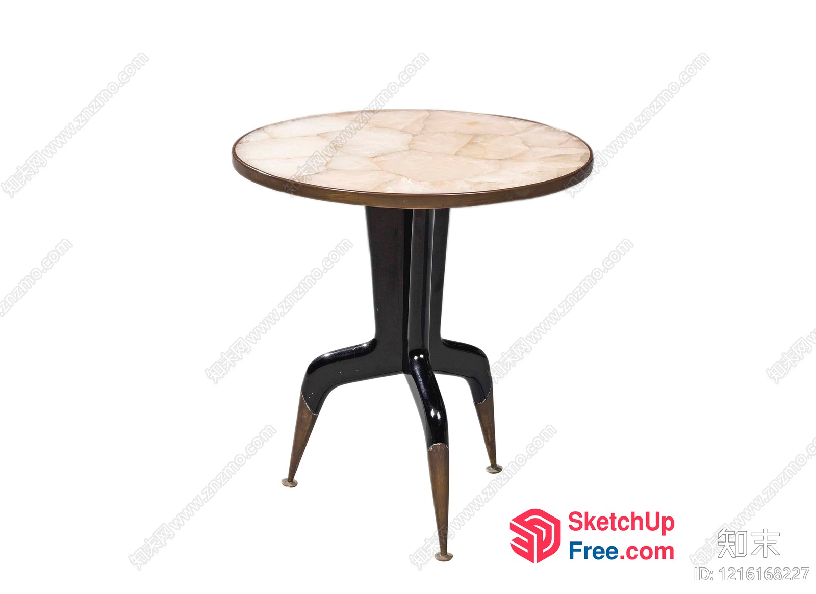 Elegant And Stylish Side Table 3D SketchUp File
