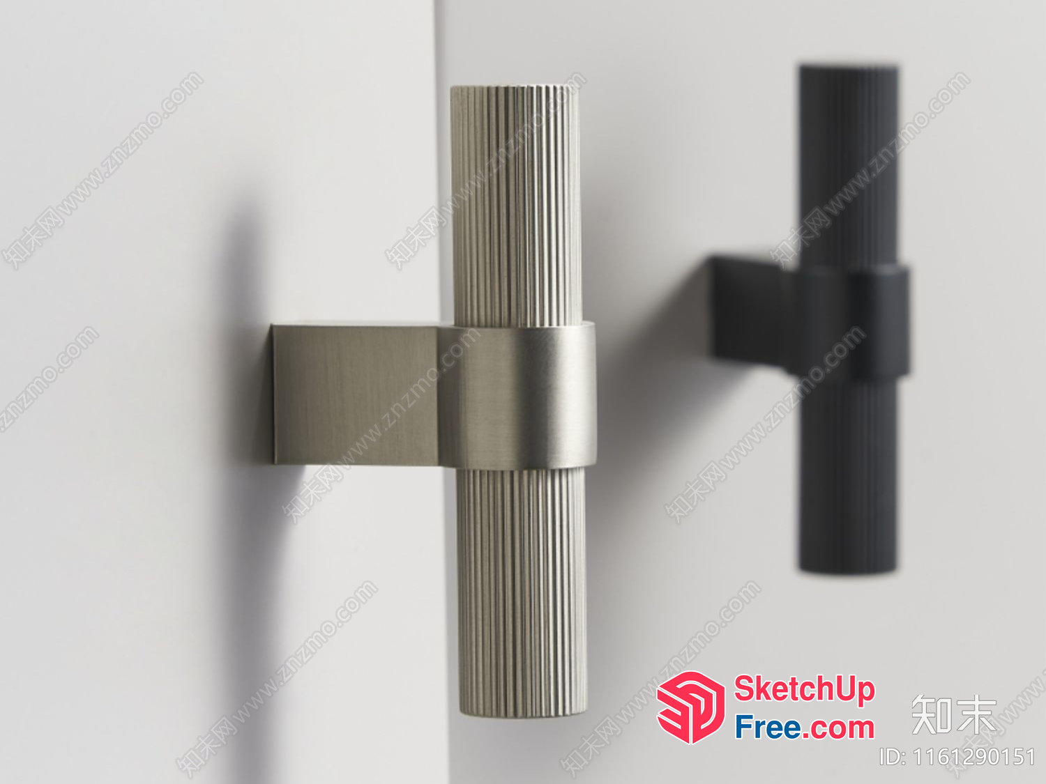 Modern Door Hardware 3D SketchUp File