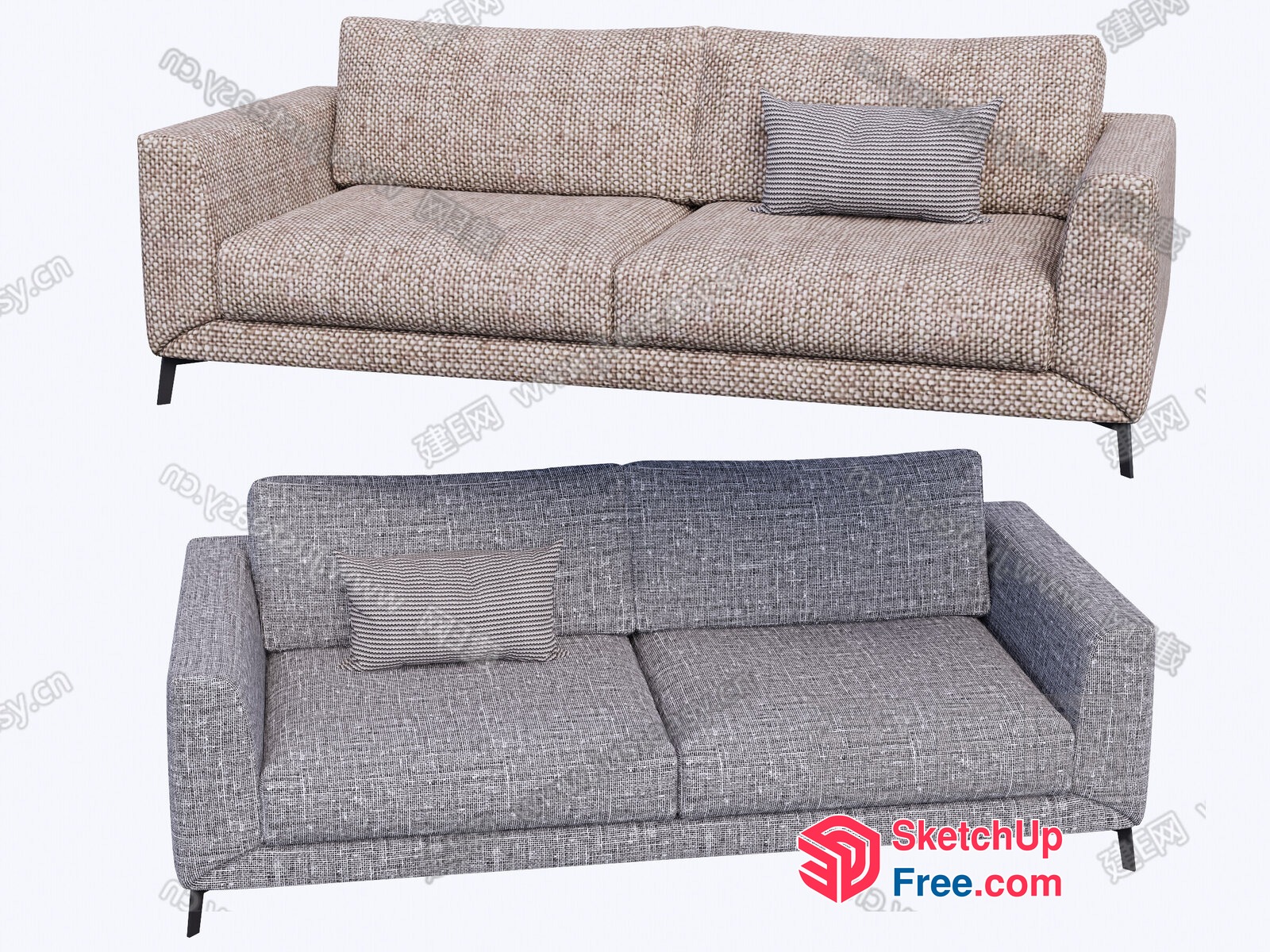Modern Sofa Designs For Contemporary Living Spaces 3D SketchUp File