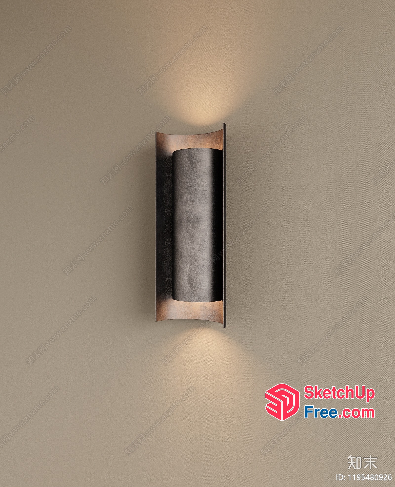 Elegant Wall Sconce Illumination 3D SketchUp File