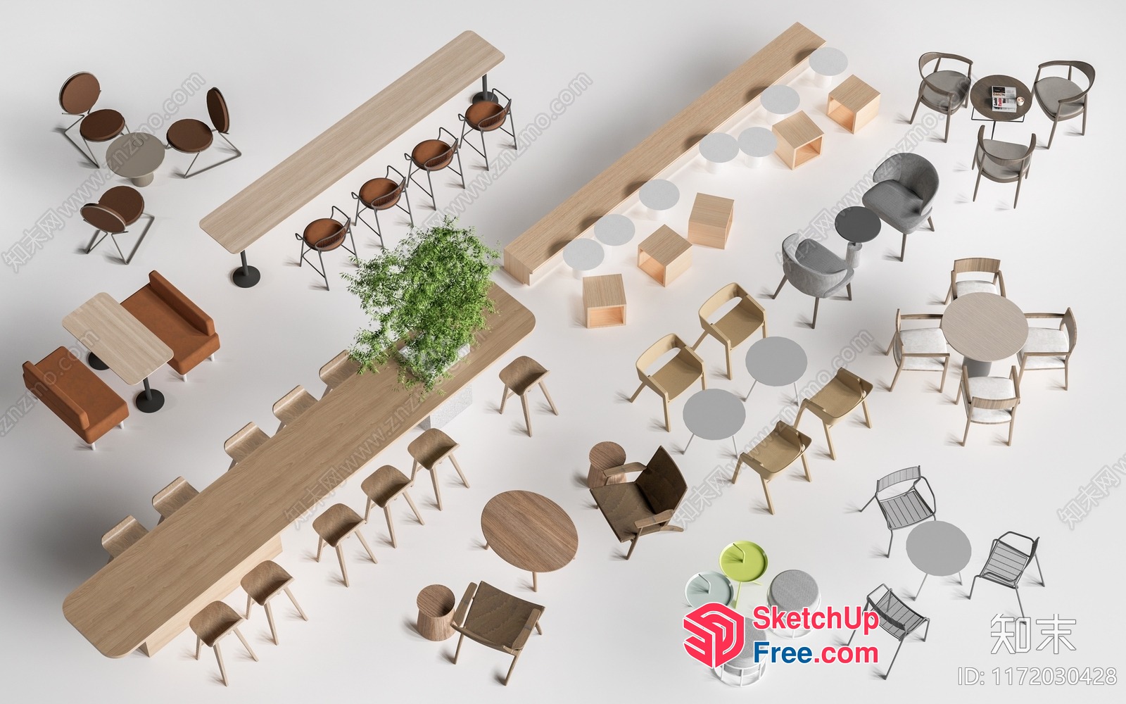 Modern Furniture And Decorative Items 3D SketchUp File
