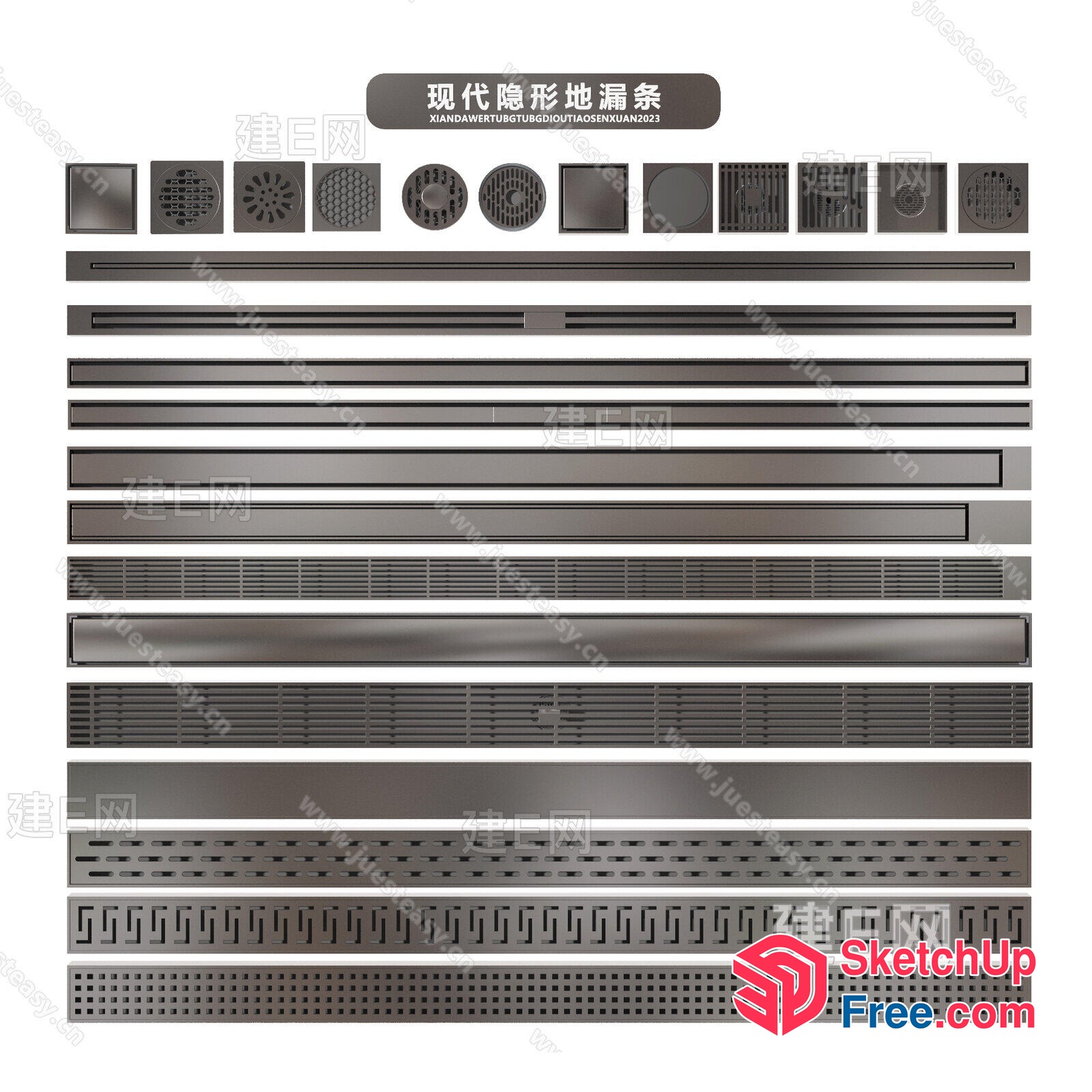 Decorative Wall Paneling Collection 3D SketchUp File