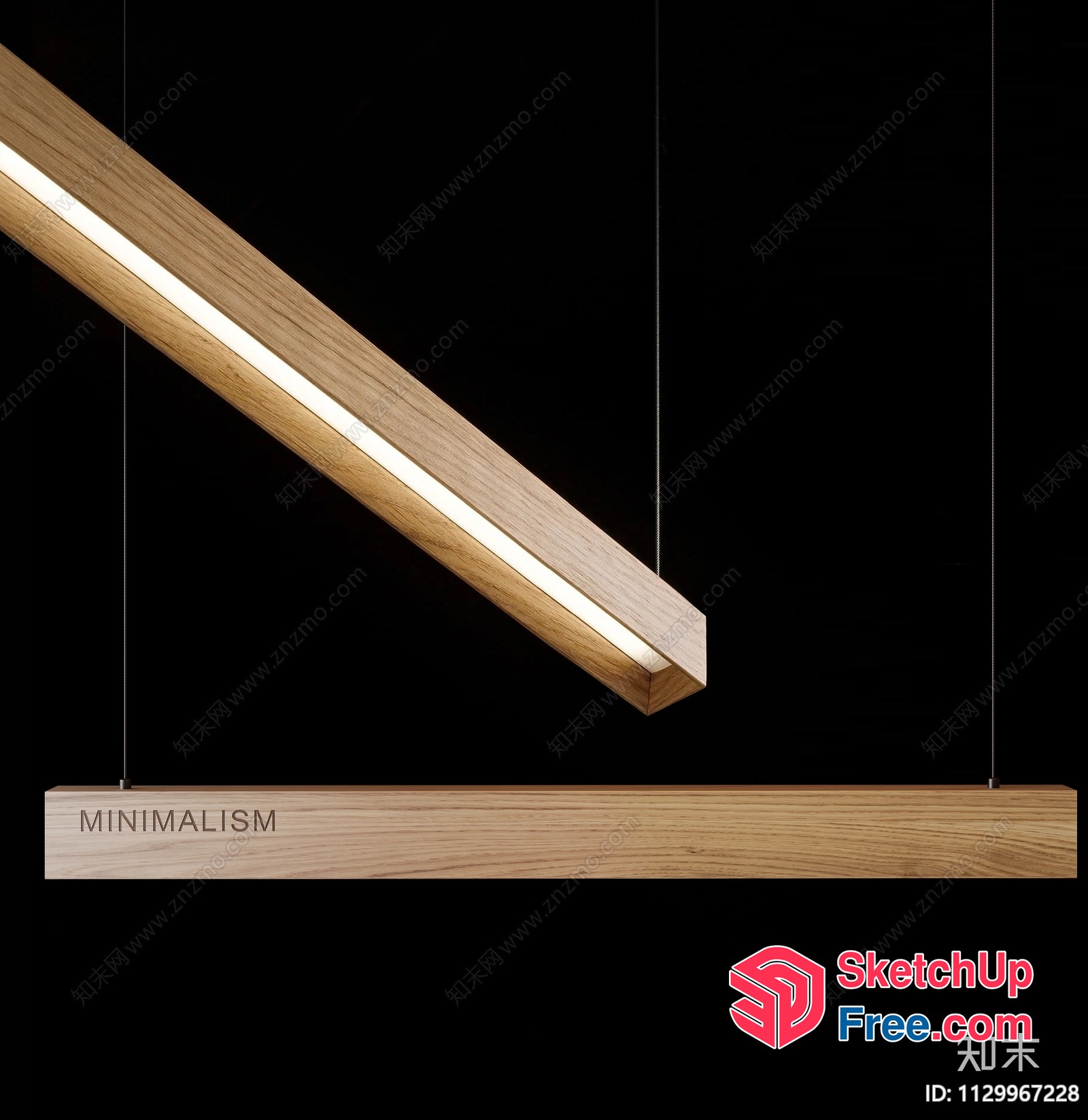 Minimalist Style Interior Decor 3D SketchUp File