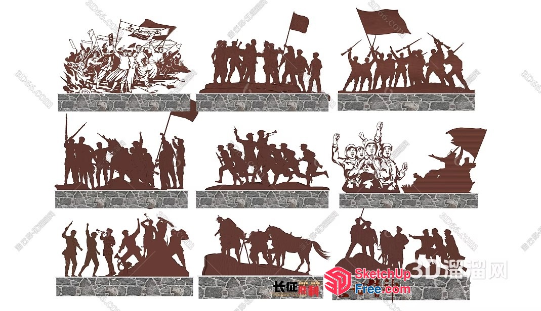 Victory Celebrations Of Diverse Cultural Heritages 3D SketchUp File