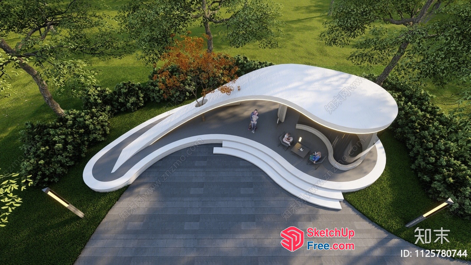 Exterior Decor 3D SketchUp File