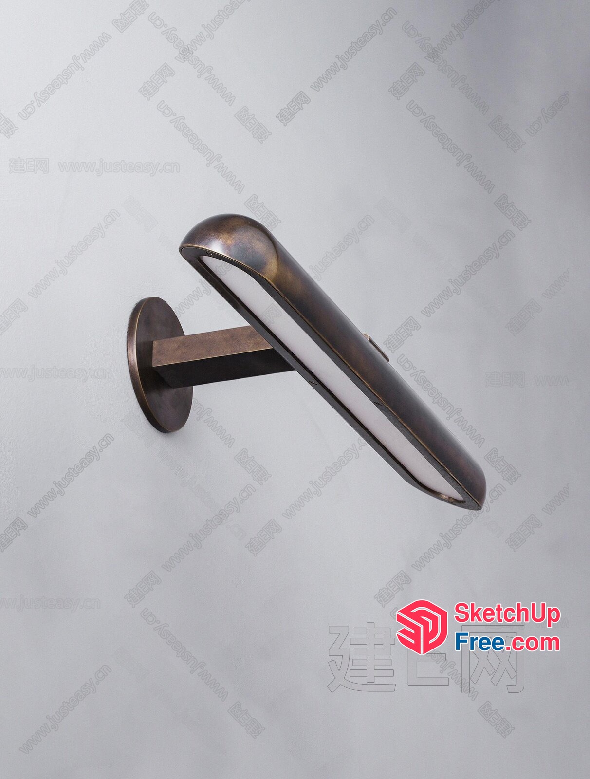 Elegant Metal Hardware 3D SketchUp File