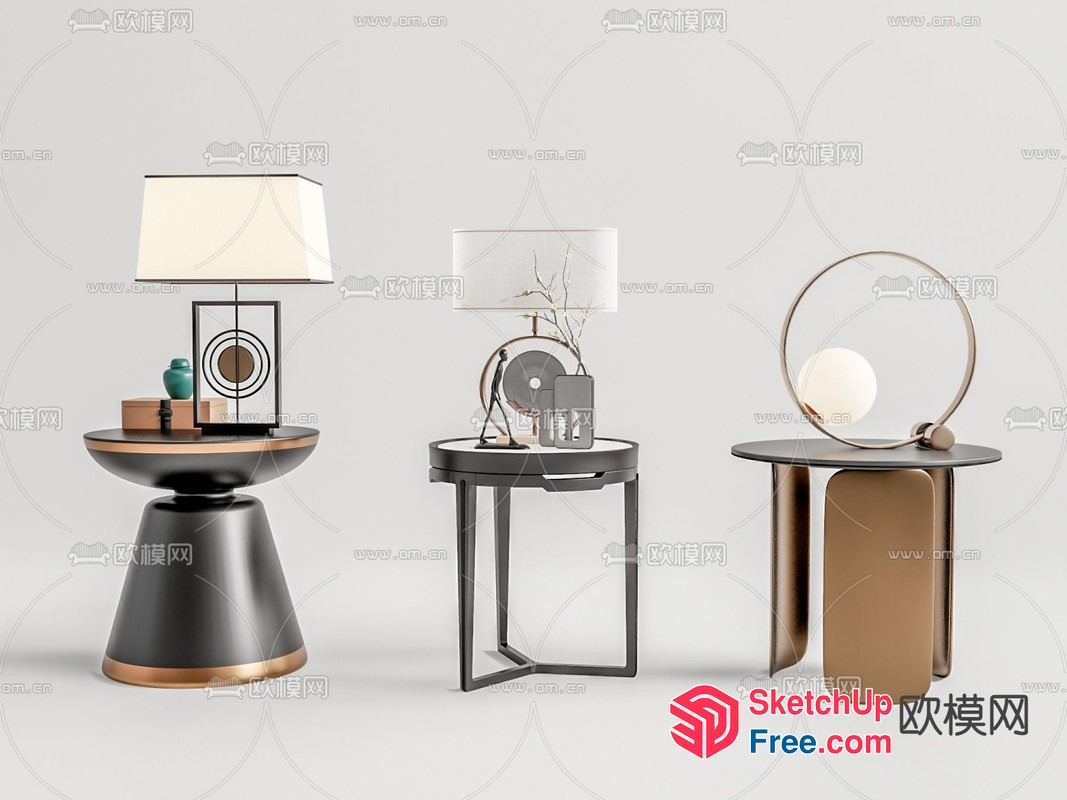 Modern Furniture Set 3D SketchUp File