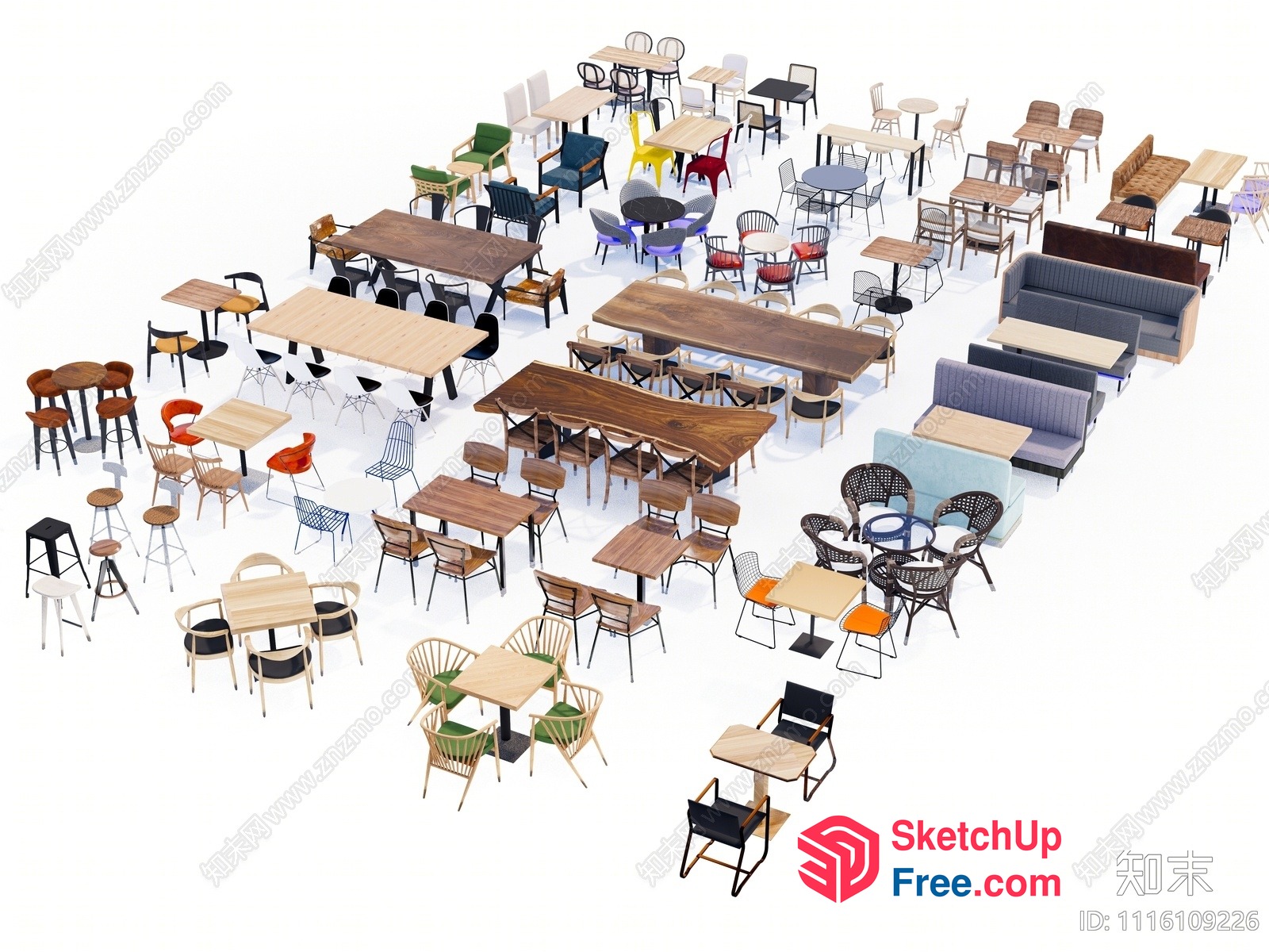 Furniture Collection For Various Interior Settings 3D SketchUp File