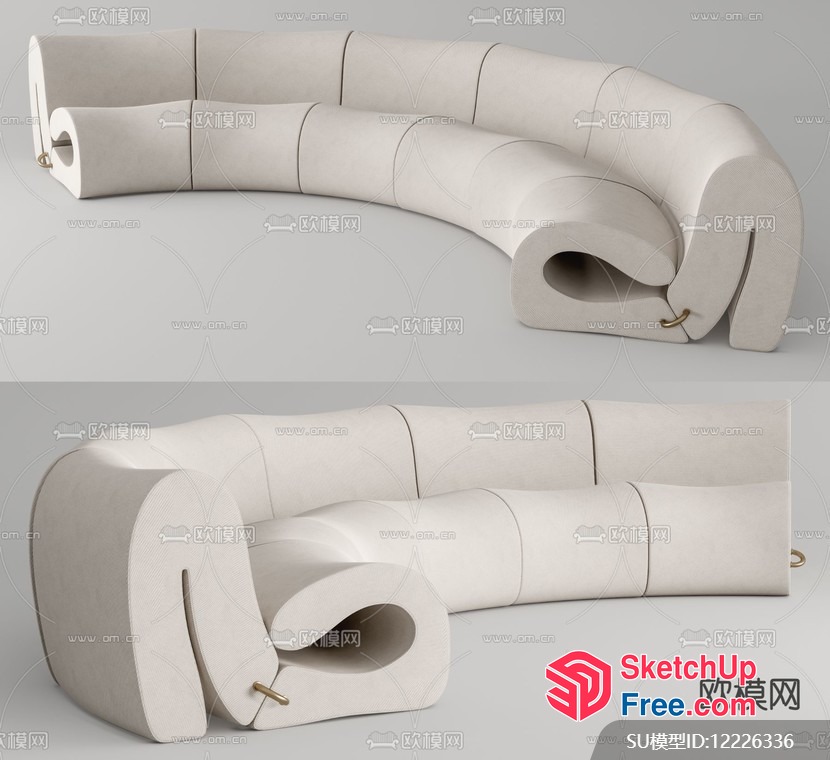 Stylish Modern Furniture Collection 3D SketchUp File